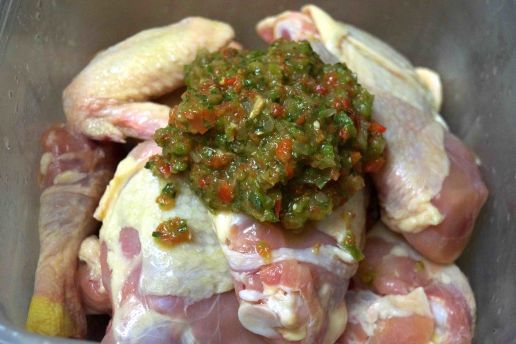 Marinating Whole Cut-Up Chicken - Serenity Food